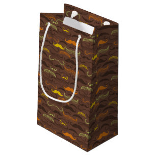 Bolsa De Regalo Pequeña Modelo del bigote, estilo retro 5