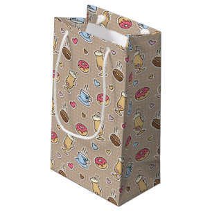 Bolsa De Regalo Pequeña Modelo del café