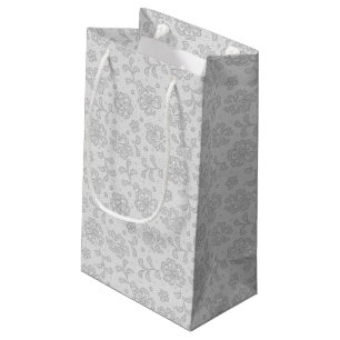 Bolsa De Regalo Pequeña Modelo del cordón, vintage 1 de la flor