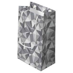 Bolsa De Regalo Pequeña Modelo del diamante - polígono abstracto