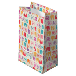 Bolsa De Regalo Pequeña Modelo del diente del Grunge