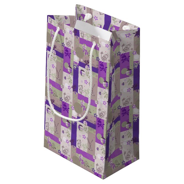 Bolsa De Regalo Pequeña Modelo del edredón del bebé (Angulo reverso)