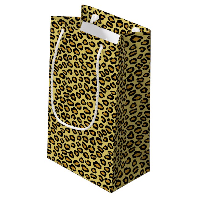 Bolsa De Regalo Pequeña Modelo del leopardo (Angulo reverso)