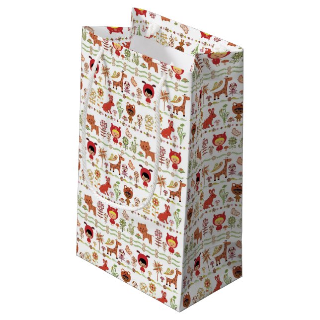 Bolsa De Regalo Pequeña Modelo del niño y de los animales (Angulo reverso)