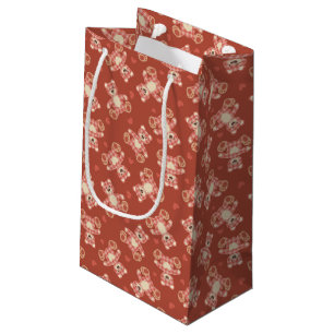 Bolsa De Regalo Pequeña modelo del remiendo del oso