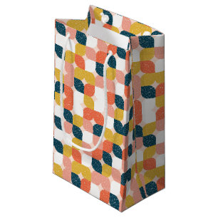 Bolsa De Regalo Pequeña Modelo geométrico retro del Bauhaus