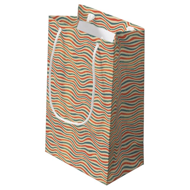 Bolsa De Regalo Pequeña Modelo rayado (Angulo reverso)
