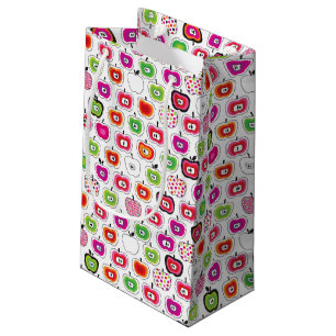 Bolsa De Regalo Pequeña Modelo retro lindo de la manzana
