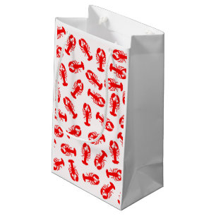 Bolsa De Regalo Pequeña Modelo rojo lindo del animal de la langosta
