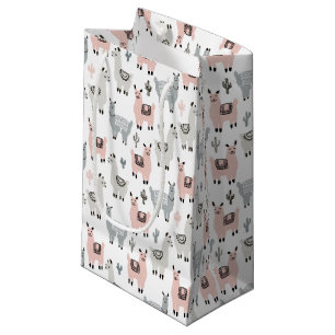 Bolsa De Regalo Pequeña Modelo sonriente de las llamas
