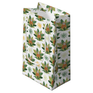 Bolsa De Regalo Pequeña Modelo tropical de la pereza