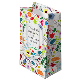 Bolsa De Regalo Pequeña Moderna Moda Boho Favor de la boda floral