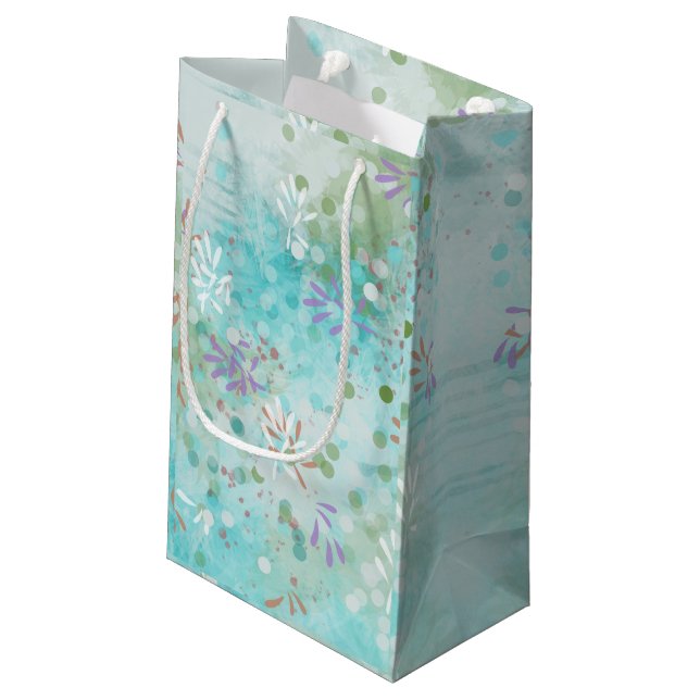 Bolsa De Regalo Pequeña Moderno Abstracto  (Angulo reverso)