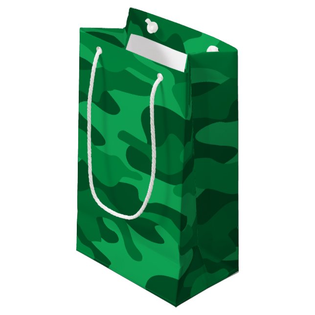 Bolsa De Regalo Pequeña Monocolor verde español (Angulo Anverso)