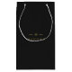 Bolsa De Regalo Pequeña Monograma dorado negro | Elegante Minimalista mode (Reverso)