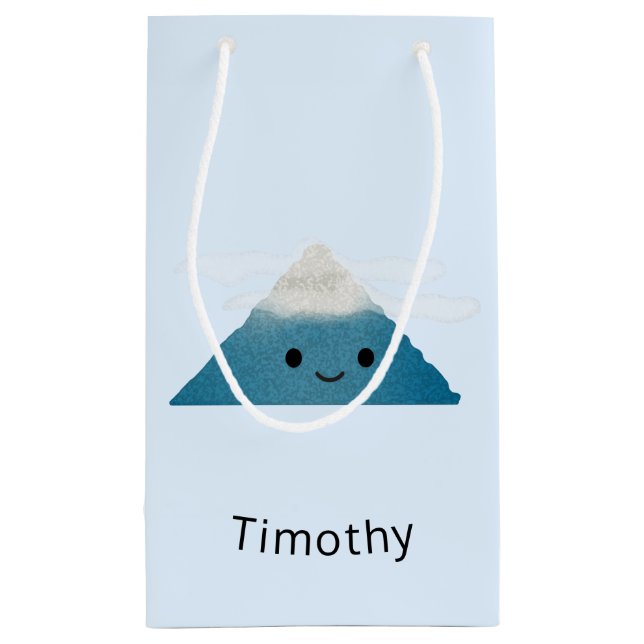 Bolsa De Regalo Pequeña Montaña HappY (Reverso)