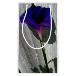 Bolsa De Regalo Pequeña Morado Floral