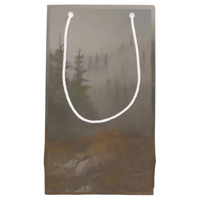 Bolsa De Regalo Pequeña "Morning Mountain" (Anverso)