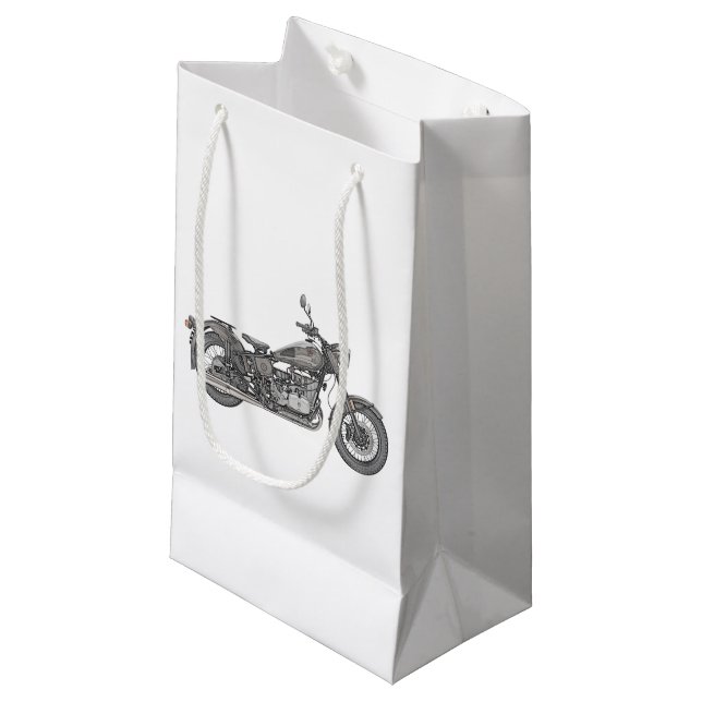 Bolsa De Regalo Pequeña Motocicleta de Ural (Angulo Anverso)