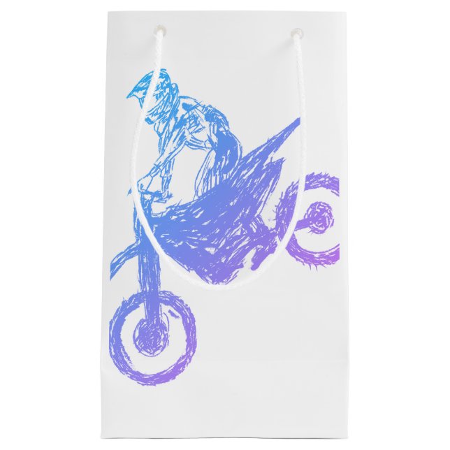 Bolsa De Regalo Pequeña Motocross (Anverso)