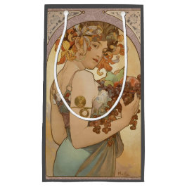 Bolsa De Regalo Pequeña Mujer Art Nouveau Mucha Hermosa