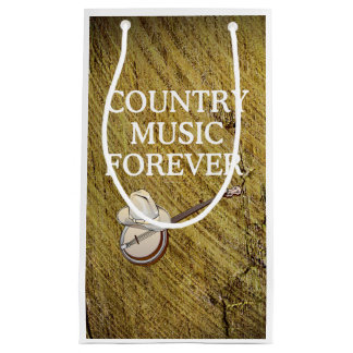 Bolsa De Regalo Pequeña Música country de la CAMISETA para siempre