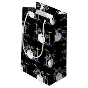 Bolsa De Regalo Pequeña Músico de la banda de tambor