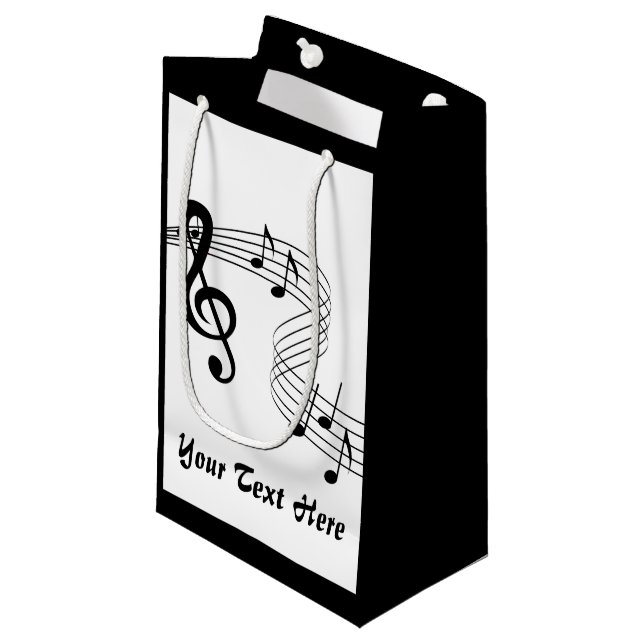 Bolsa De Regalo Pequeña Músico de música Bag de regalo pequeño (Angulo Anverso)