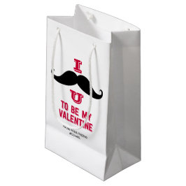 Bolsa De Regalo Pequeña Mustache Kids Classroom Valentine Gift Bag