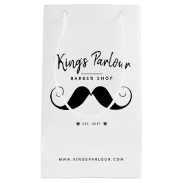 Bolsa De Regalo Pequeña Mustache Retro - Mercancías de peluquería