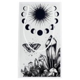 Bolsa De Regalo Pequeña Mystic Moon Phases and Crystals 