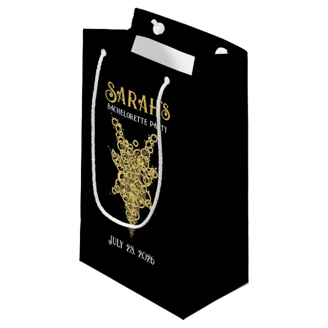 Bolsa De Regalo Pequeña Mystic Tarot Gracias Amigas de Soltera  (Angulo Anverso)