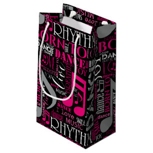 Bolsa De Regalo Pequeña Nacido en Dance Pink ID277