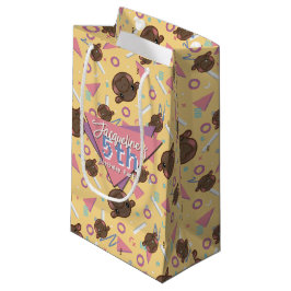 Bolsa De Regalo Pequeña Nacimiento de Hippo bebé amarillo de Retro 80