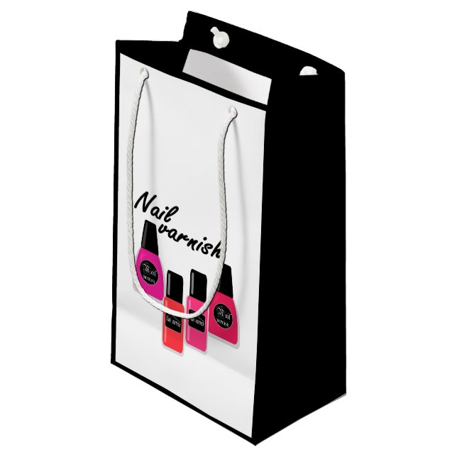 Bolsa De Regalo Pequeña Nail Polaco (Angulo Anverso)