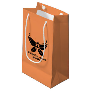 Bolsa De Regalo Pequeña Nandina en forma de mariposa