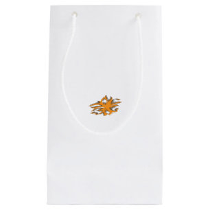 Bolsa De Regalo Pequeña Naranja amarillento, decorativo amarillo anaranjad