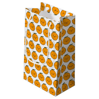 Bolsa De Regalo Pequeña Naranjas de Kawaii Winking