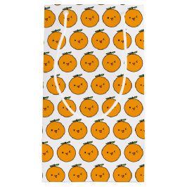 Bolsa De Regalo Pequeña Naranjas de Kawaii Winking