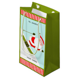 Bolsa De Regalo Pequeña Navidad de esquí