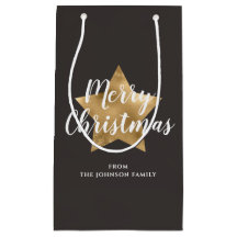Navidad Estrella de Oro Elegante