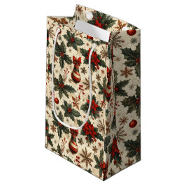 Bolsa De Regalo Pequeña Navidad Intemporal