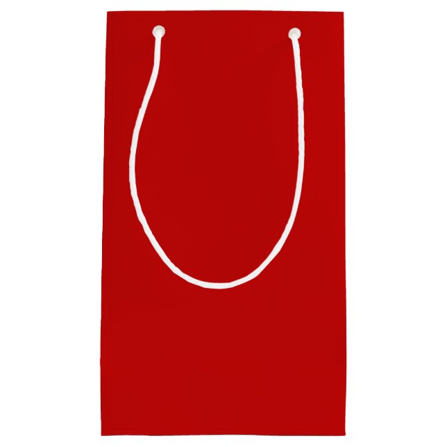 Bolsa De Regalo Pequeña Navidad Roja (Anverso)