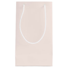 Bolsa De Regalo Pequeña Navidad Rosa Color Sólido