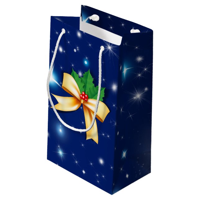 Bolsa De Regalo Pequeña Navidades Bow (Angulo reverso)