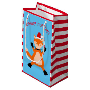 Bolsa De Regalo Pequeña Navidades breves Fox Personalizado
