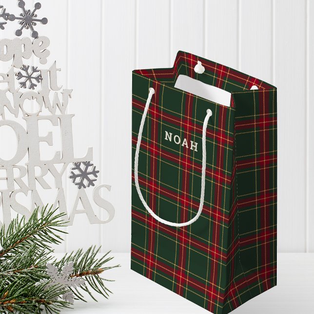 Bolsa De Regalo Pequeña Navidades clásicos con nombre personalizado (Subido por el creador)