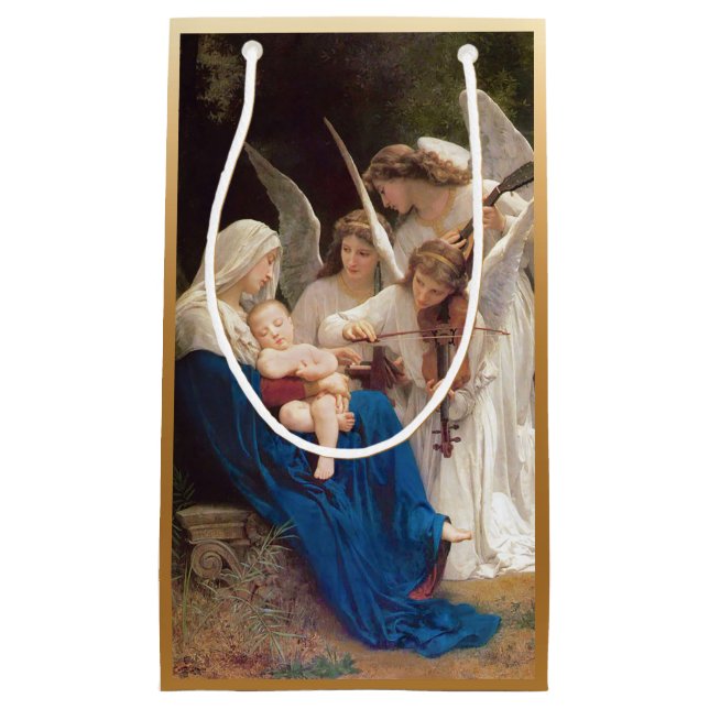 Bolsa De Regalo Pequeña Navidades de Canción de los Ángeles (Anverso)