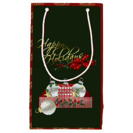 Bolsa De Regalo Pequeña Navidades de Felices Fiestas