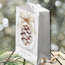 Navidades de Pinecone personalizados